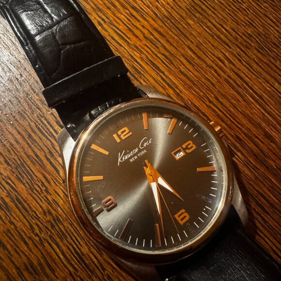 Rose Gold Kenneth Cole Watch - Picture 4 of 8